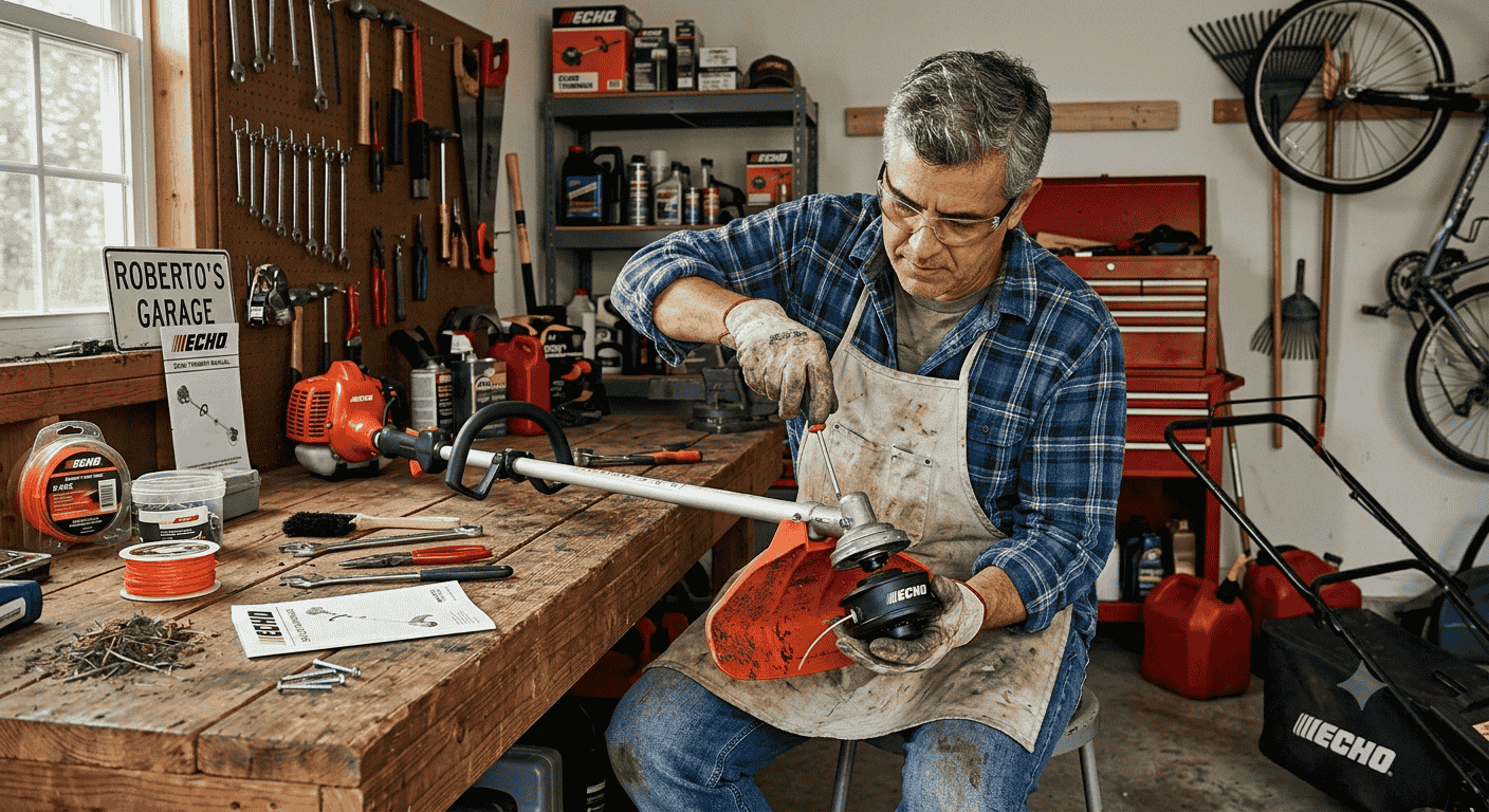 Echo Line Trimmer Head Maintenance Echo Line Trimmer Head Maintenance